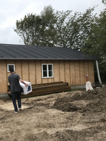 Listedækning kirke Hyllinge